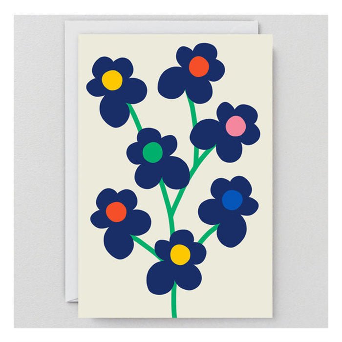 Carte de Souhaits Flower Bouquet WRAP - Ex - voto