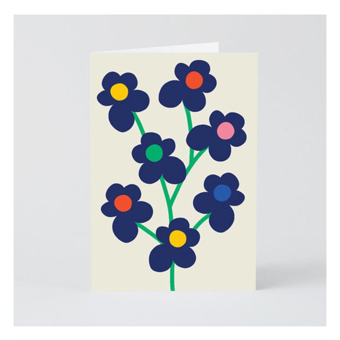 Carte de Souhaits Flower Bouquet WRAP - Ex - voto