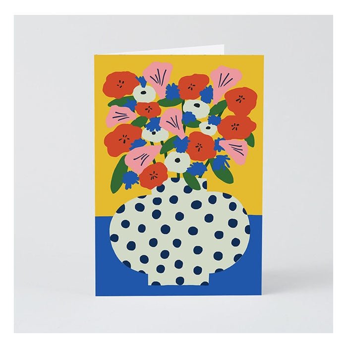 Carte de souhaits Flowers WRAP - Ex - voto