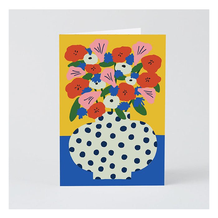 Carte de souhaits Flowers WRAP - Ex - voto