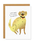Carte de Souhaits Golden Birthday Badger & Burke - Ex - voto