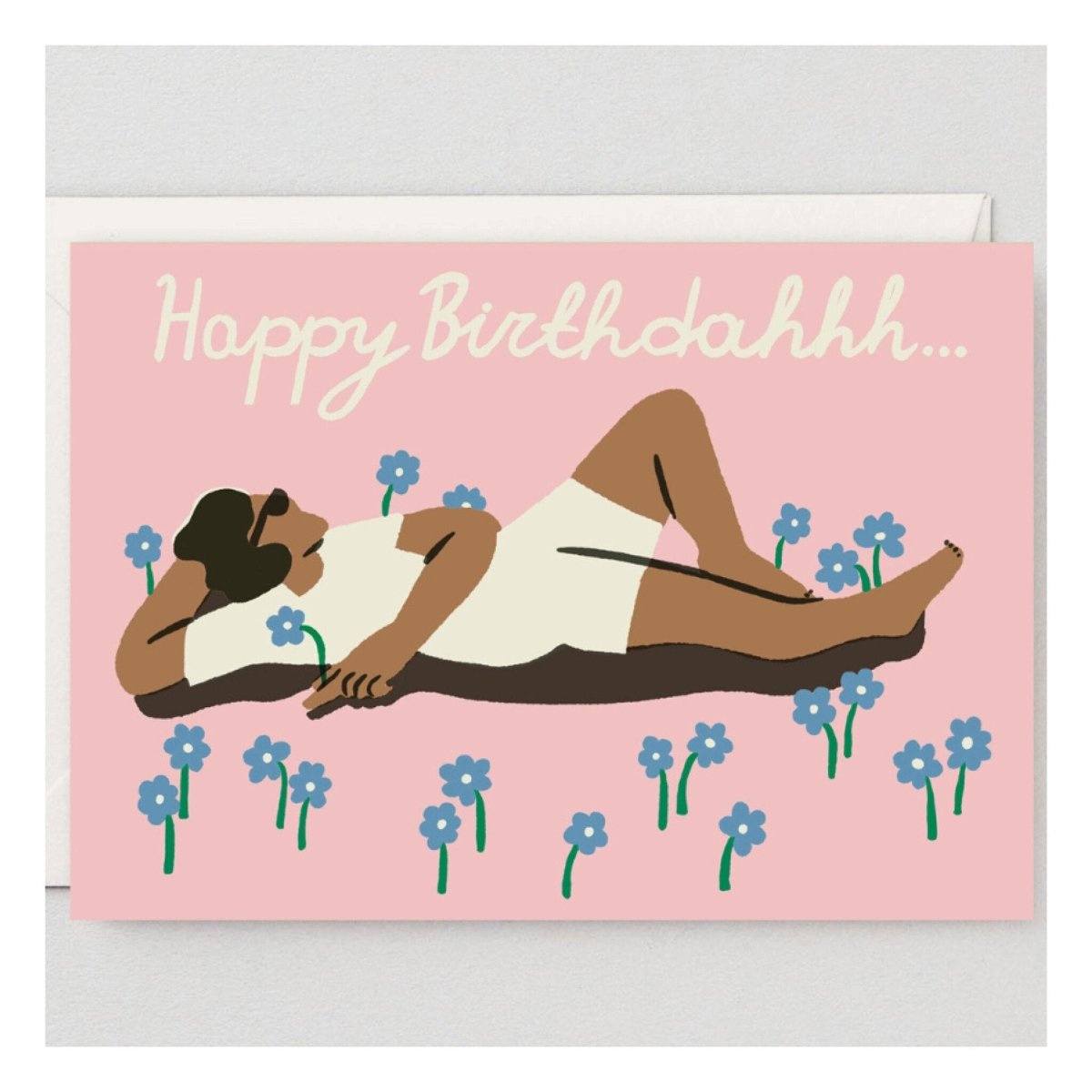 Carte de Souhaits Happy Birthdahhh WRAP - Ex - voto
