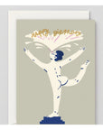 Carte de Souhaits Happy Birthday Statue WRAP - Ex - voto