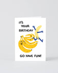 Carte de Souhaits Have Fun Banana WRAP - Ex - voto