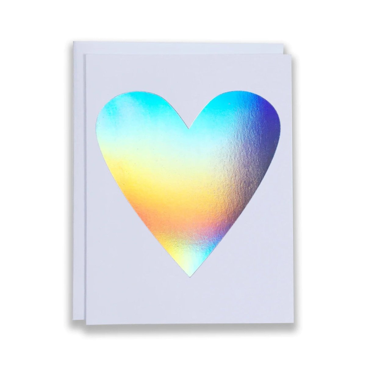 Carte de Souhaits Hologram Heart Banquet Atelier - Ex - voto