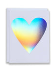 Carte de Souhaits Hologram Heart Banquet Atelier - Ex - voto