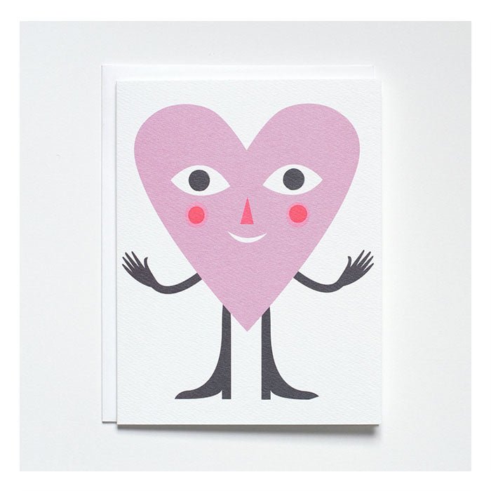 Carte de Souhaits Hugging Heart Banquet Atelier - Ex - voto