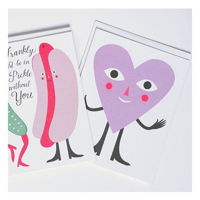 Carte de Souhaits Hugging Heart Banquet Atelier - Ex - voto