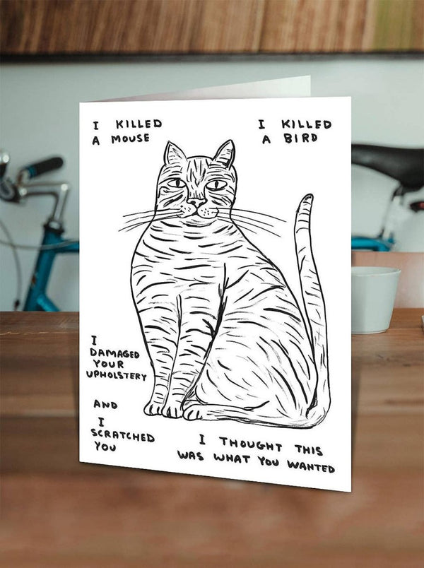 Carte de Souhaits I Killed A Mouse D. Shrigley - Ex-voto
