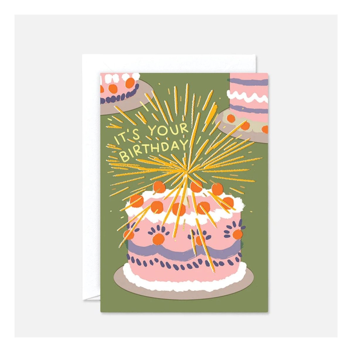 Carte de Souhaits It's your Birthday WRAP - Ex - voto