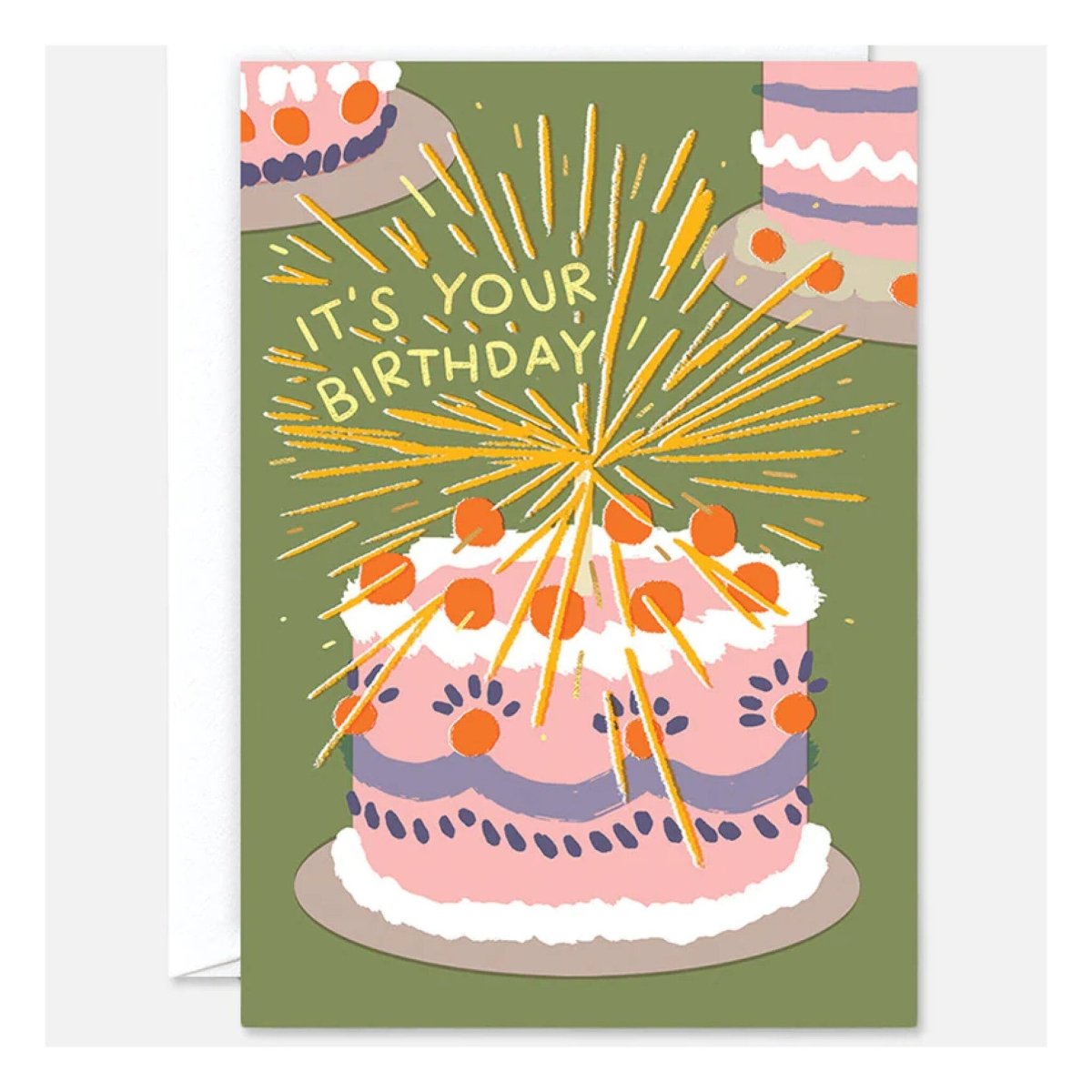 Carte de Souhaits It's your Birthday WRAP - Ex - voto