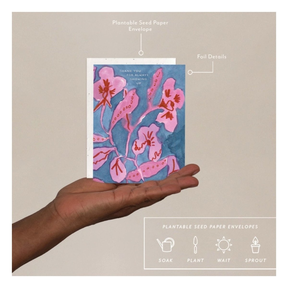 Carte de Souhaits Lovely Day Seedlings - Ex - voto