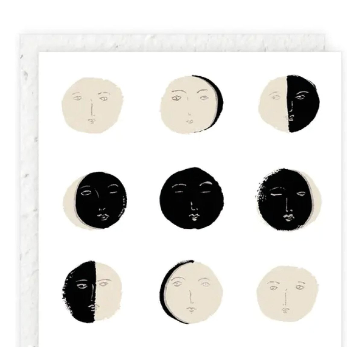 Carte de Souhaits Many Moons Seedlings - Ex - voto