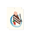 Carte de Souhaits Mini Cake Paperole - Ex - voto