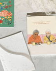 Carte de Souhaits Mini Forever Friends Seedlings - Ex - voto