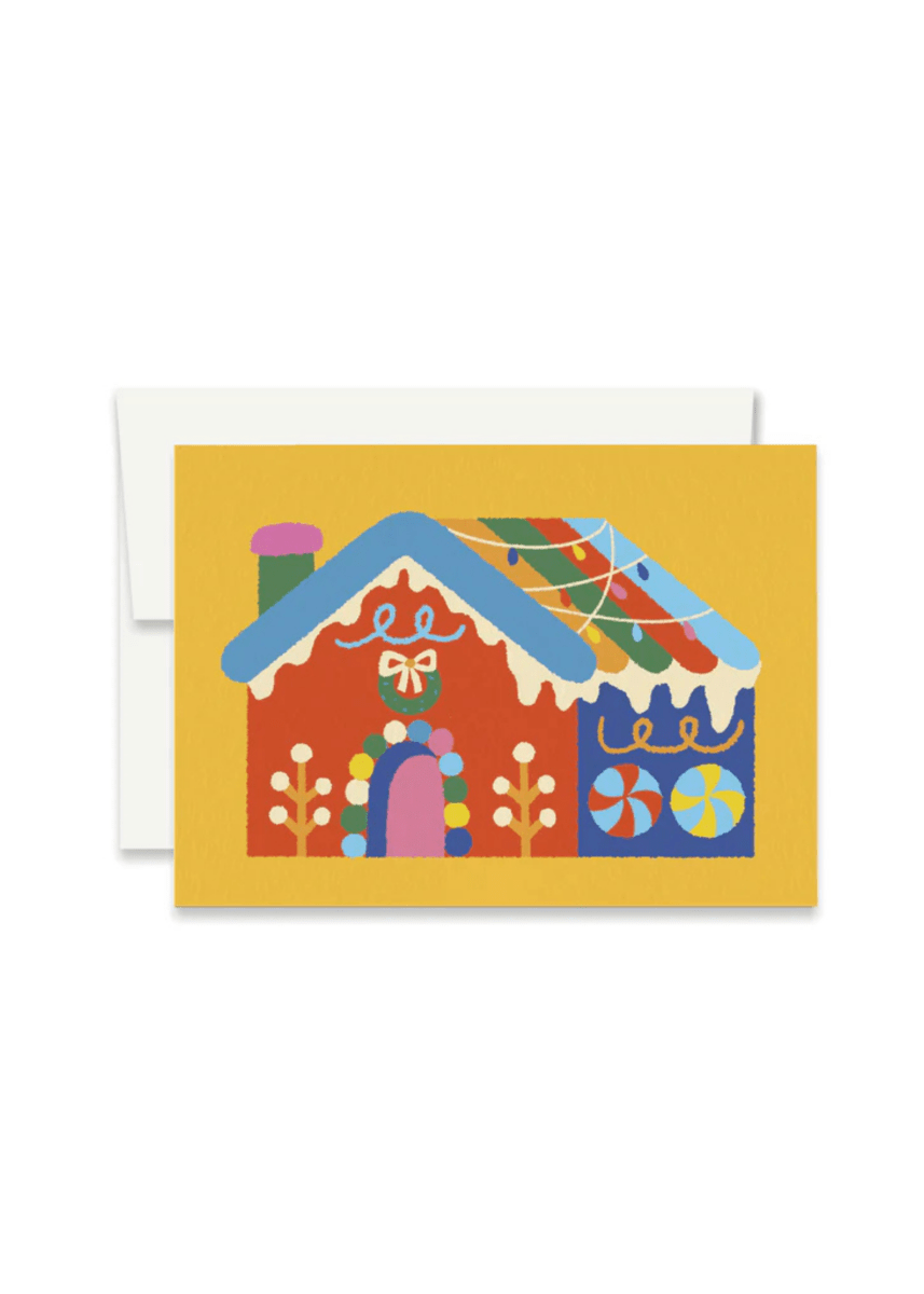 Carte de Souhaits Mini Maison de Bonbons Paperole - Ex - voto