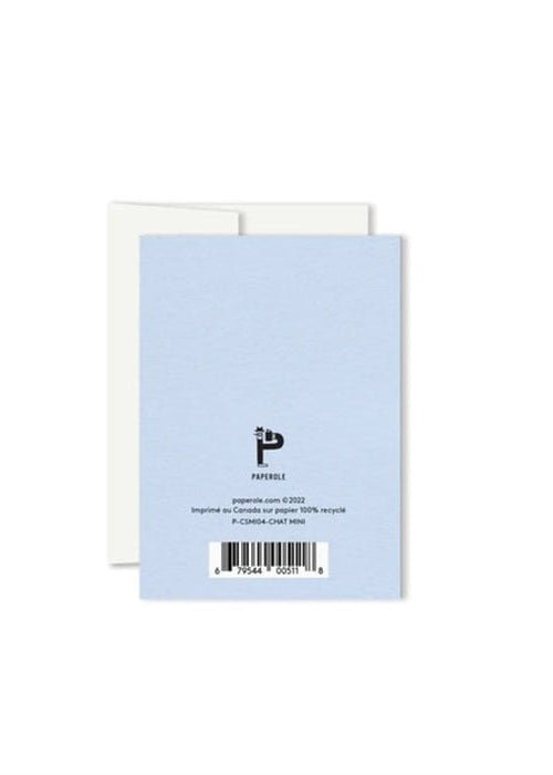 Carte de souhaits Mini Paperole (Plusieurs choix disponibles) - Ex - voto
