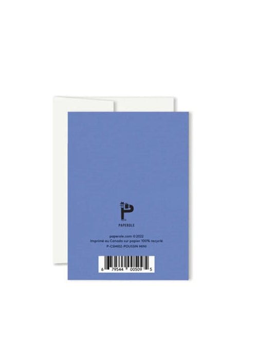 Carte de souhaits Mini Paperole (Plusieurs choix disponibles) - Ex - voto