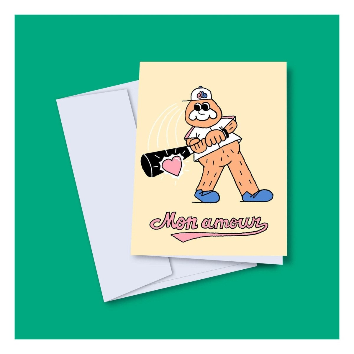 Carte de Souhaits Mon Amour TOUTE - Ex - voto