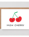 Carte de souhaits Mon Cherry WRAP - Ex - voto