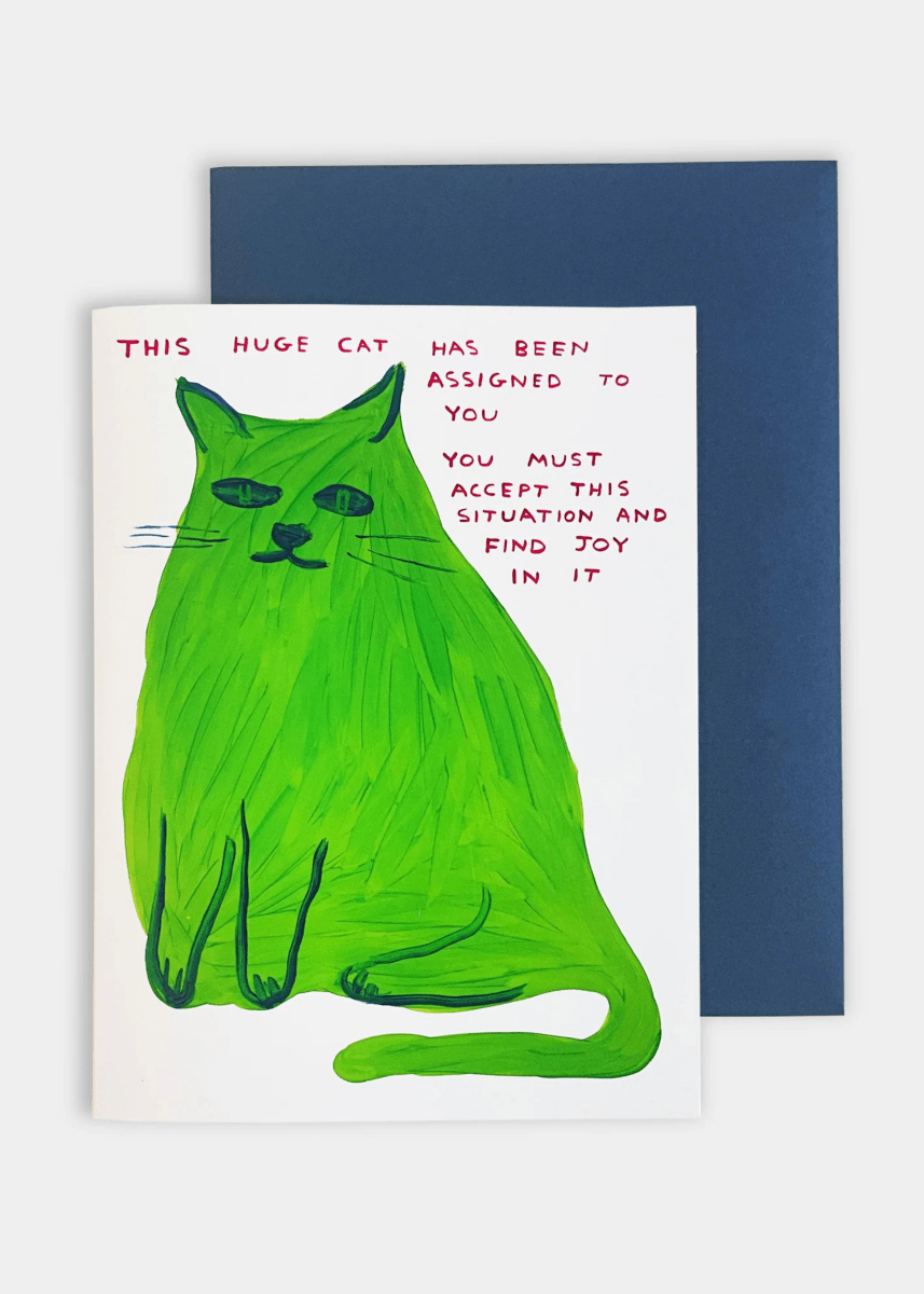 Carte de Souhaits Musicale This Huge Cat D.Shrigley - Ex - voto
