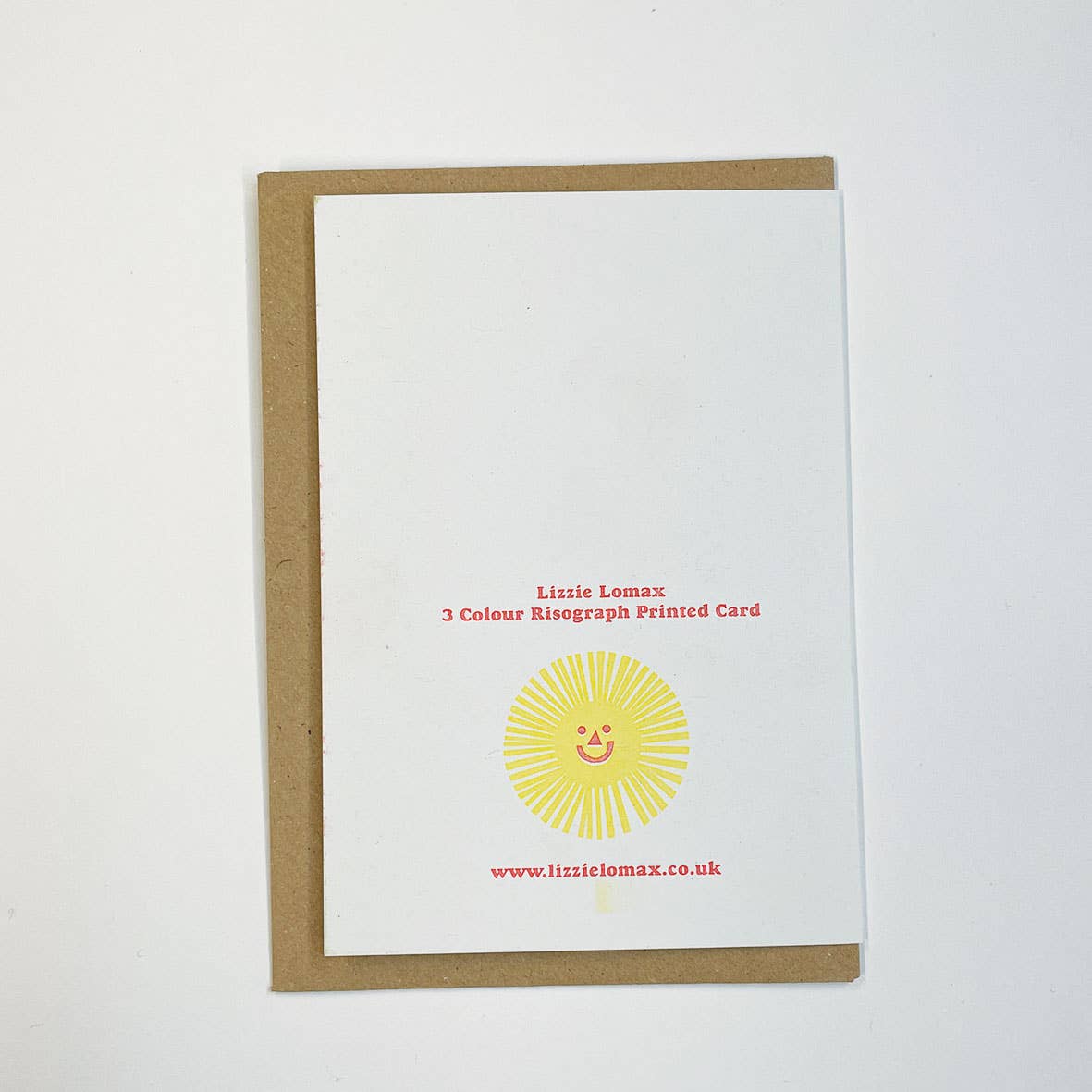 Carte de Souhaits New Baby Rouge Lizzie Lomax - Ex - voto