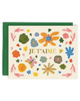 Carte de Souhaits Pensées D'Amour Paperole - Ex - voto