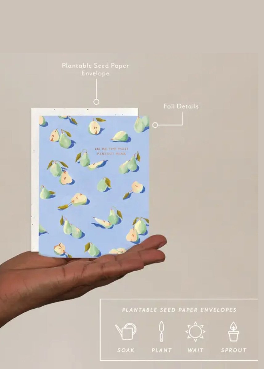 Carte de Souhaits Perfect Pear Seedlings - Ex - voto