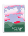 Carte de Souhaits Pet Condolence Banquet Atelier - Ex - voto