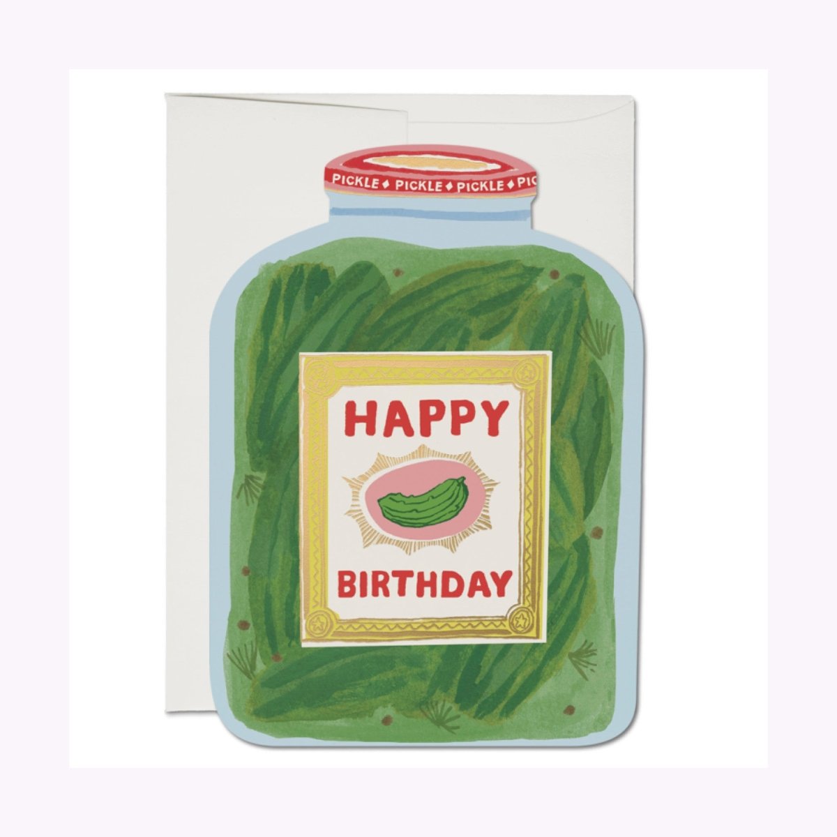 Carte de Souhaits Pickle Birthday Red Cap Cards - Ex - voto