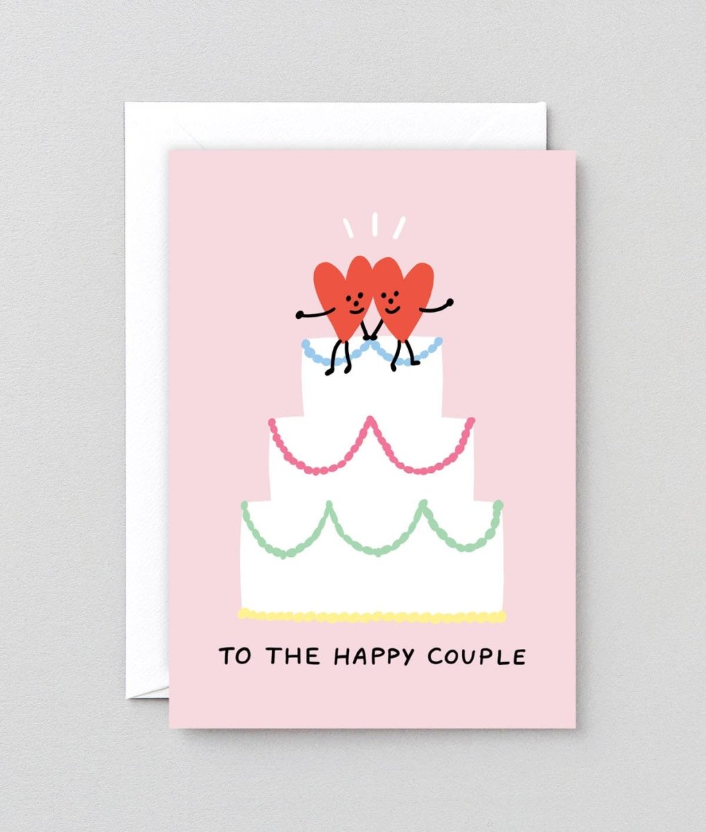 Carte de souhaits To The Happy Couple WRAP - Ex - voto