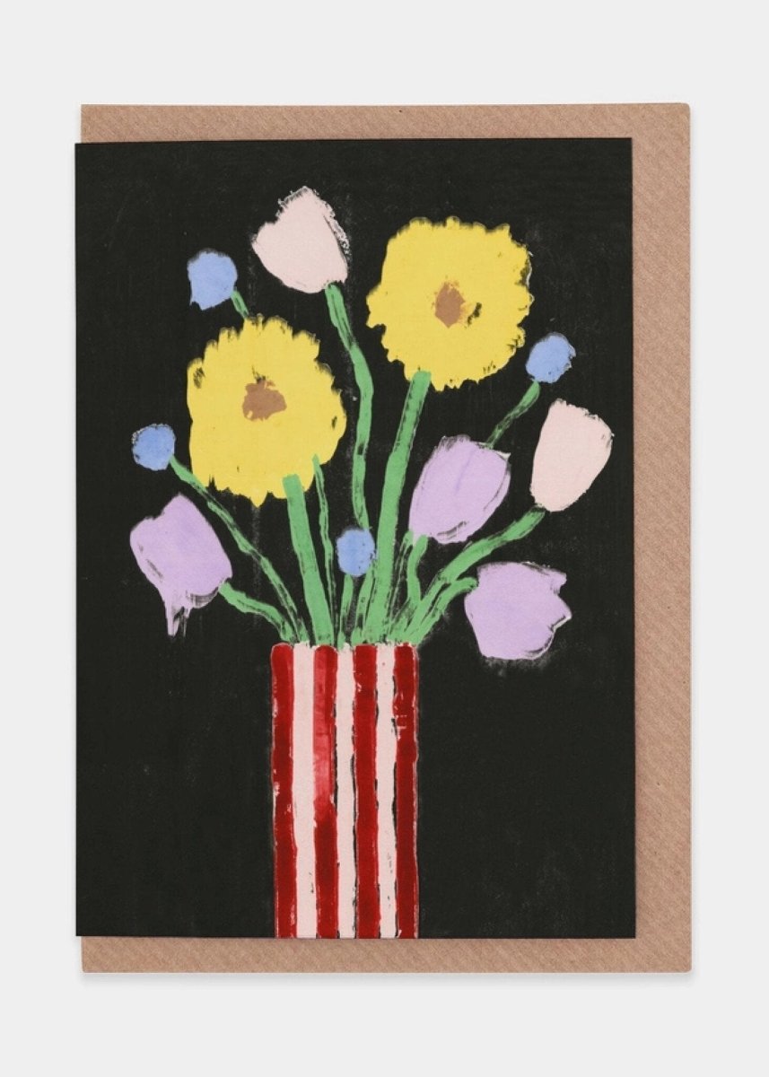 Carte de Souhaits Tulips, Sunflowers & Thistles Evermade - Ex - voto