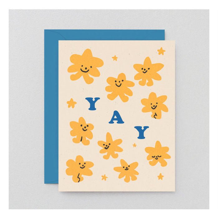 Carte de Souhaits YAY Stars WRAP - Ex - voto