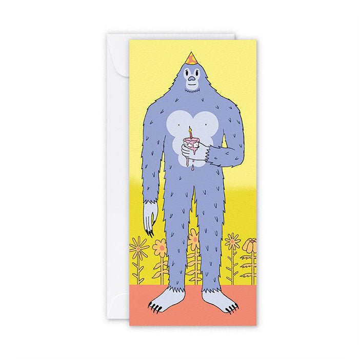 Carte de Souhaits Yéti Paperole - Ex - voto
