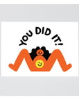 Carte de Souhaits You Did It WRAP - Ex - voto