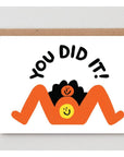 Carte de Souhaits You Did It WRAP - Ex - voto