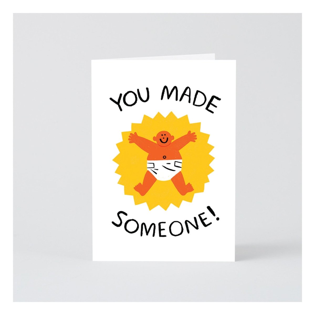 Carte de Souhaits You Made Someone WRAP - Ex - voto