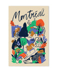 Carte Postale Balade à Montréal Paperole - Ex - voto