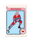 Carte Postale Chat Hockey Montréal Paperole - Ex - voto