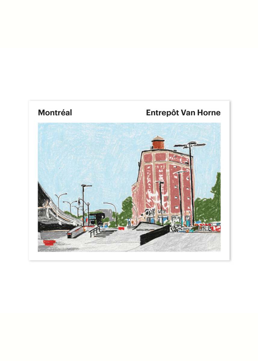 Carte Postale Entrepôt Van Horne Jeraume x Paperole - Ex - voto