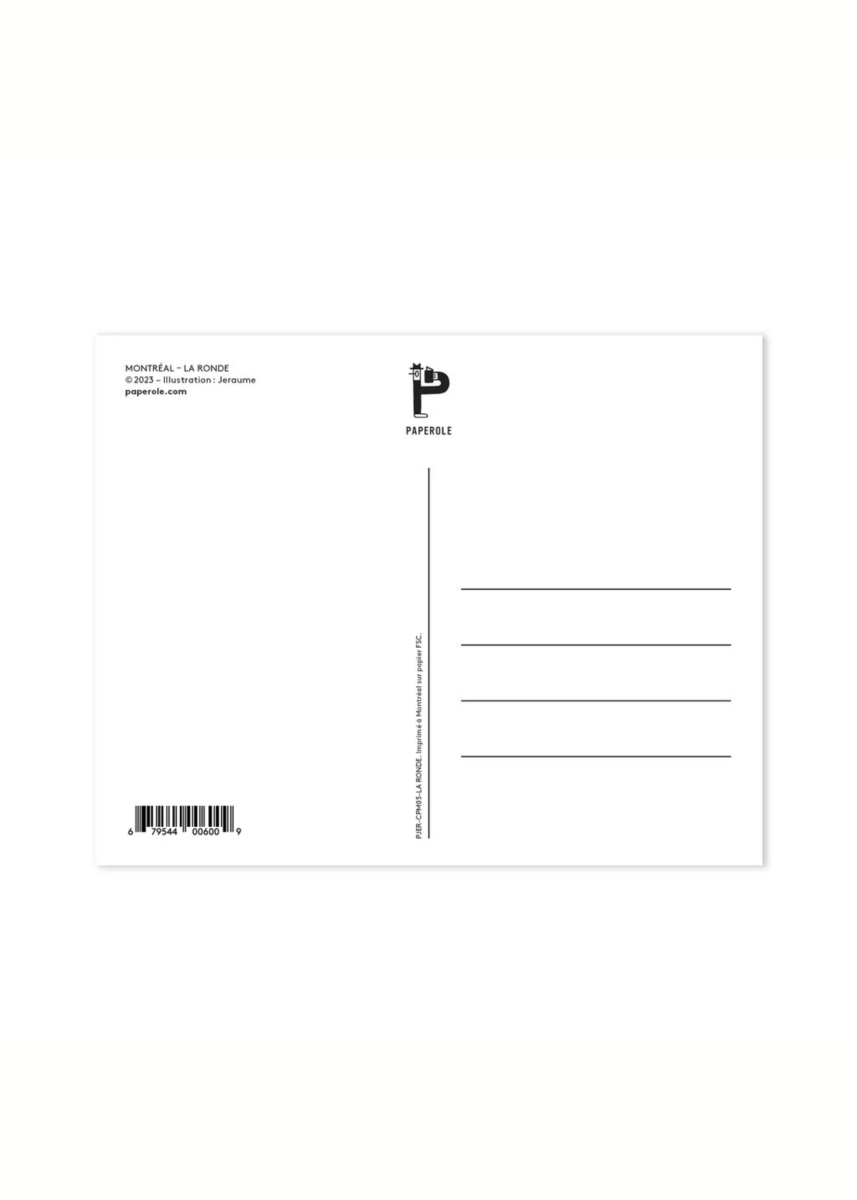 Carte Postale La Ronde Jeraume x Paperole - Ex - voto