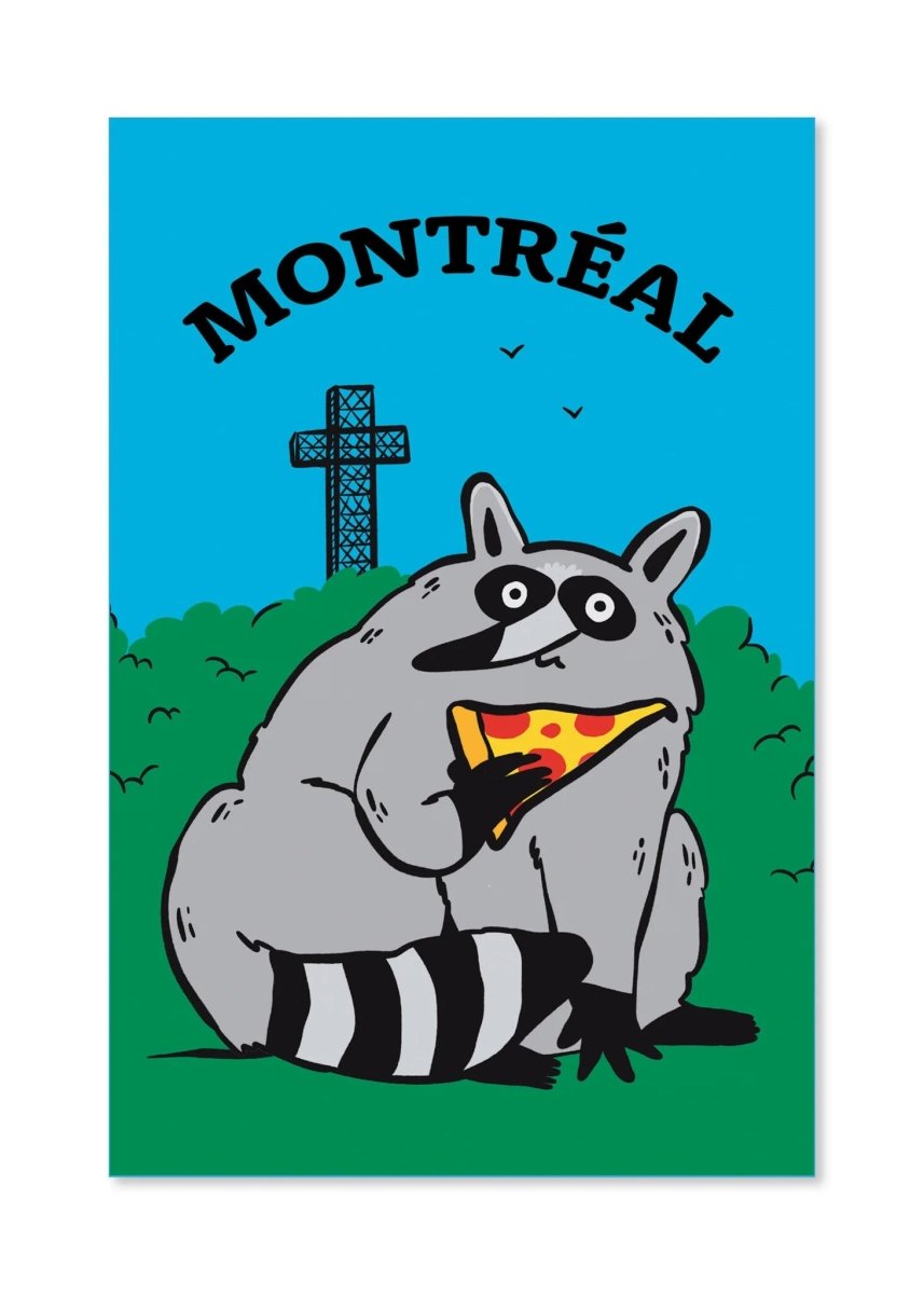Carte Postale Raton Pizza Paperole - Ex - voto