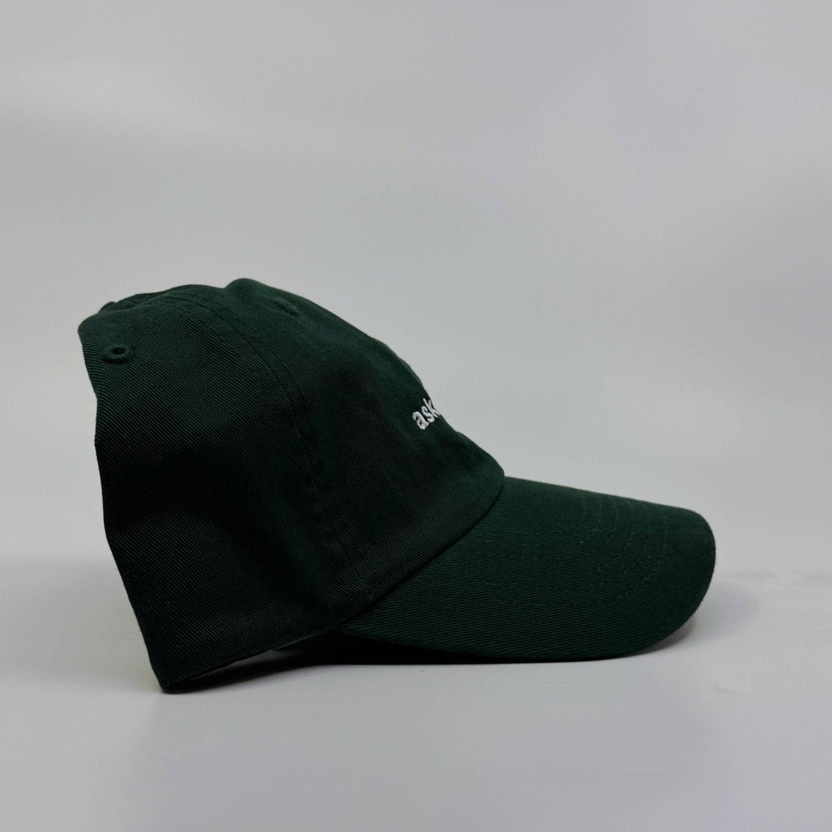 Casquette Ask Me About My Cat Verte Standard Goods - Ex - voto