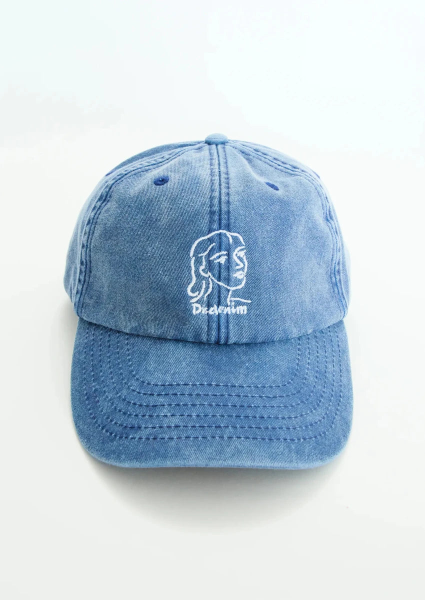 Casquette Bleue Visage Dr Denim - Ex - voto