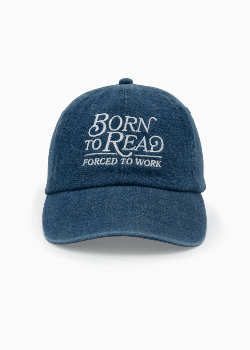 Casquette Born to Read Forced to Work PRH - Ex - voto