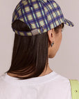 Casquette Tomboy Check Damson Madder - Ex - voto