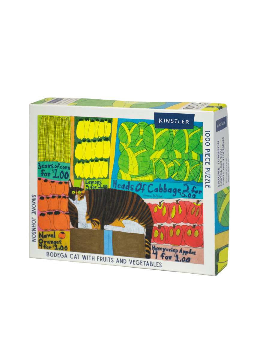 Casse - Tête Bodega Cat With Fruits And Vegetables Kinstler - Ex - voto