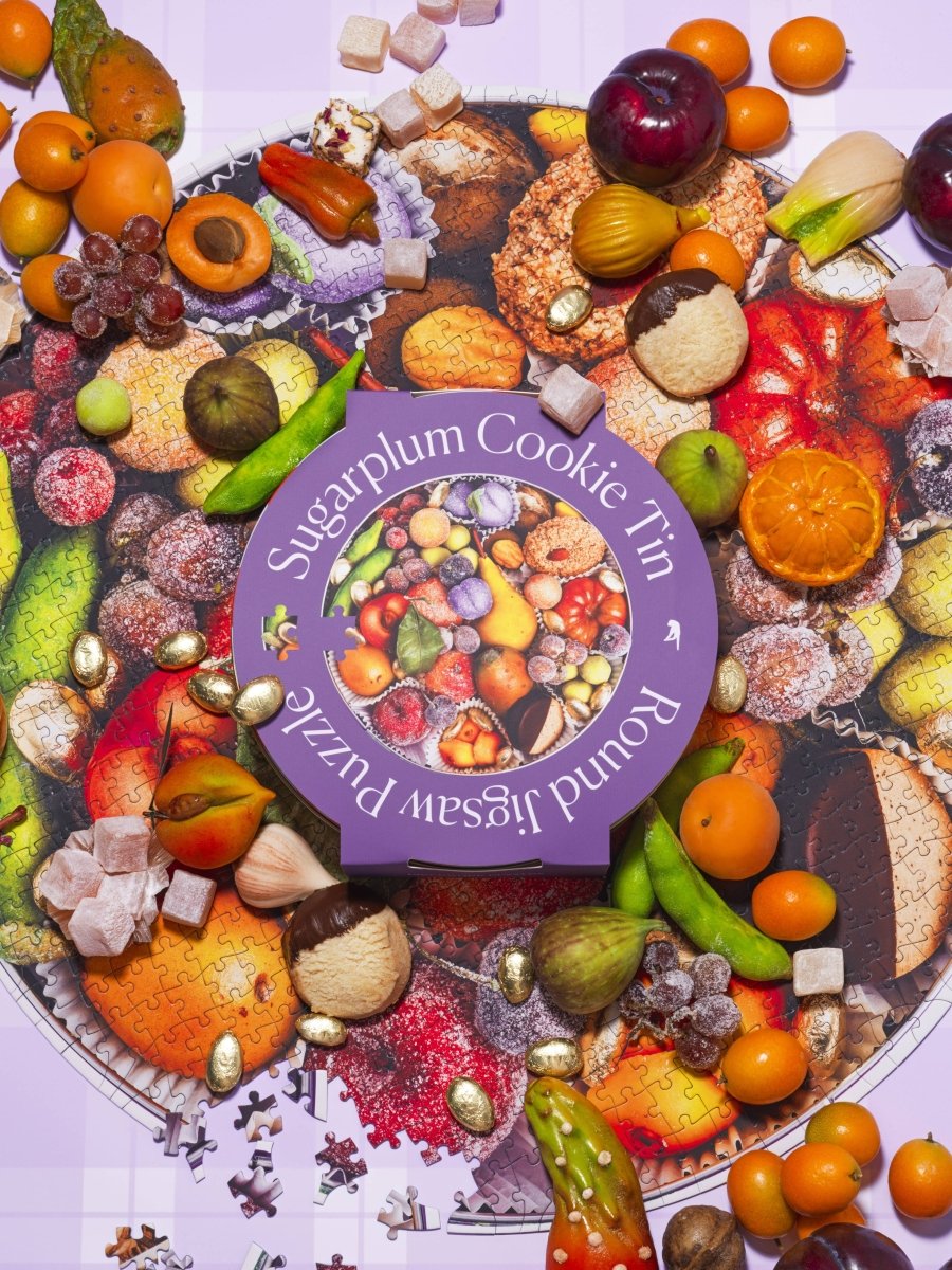 Casse - Tête Boîte à Biscuits Sugarplum Piecework - Ex - voto