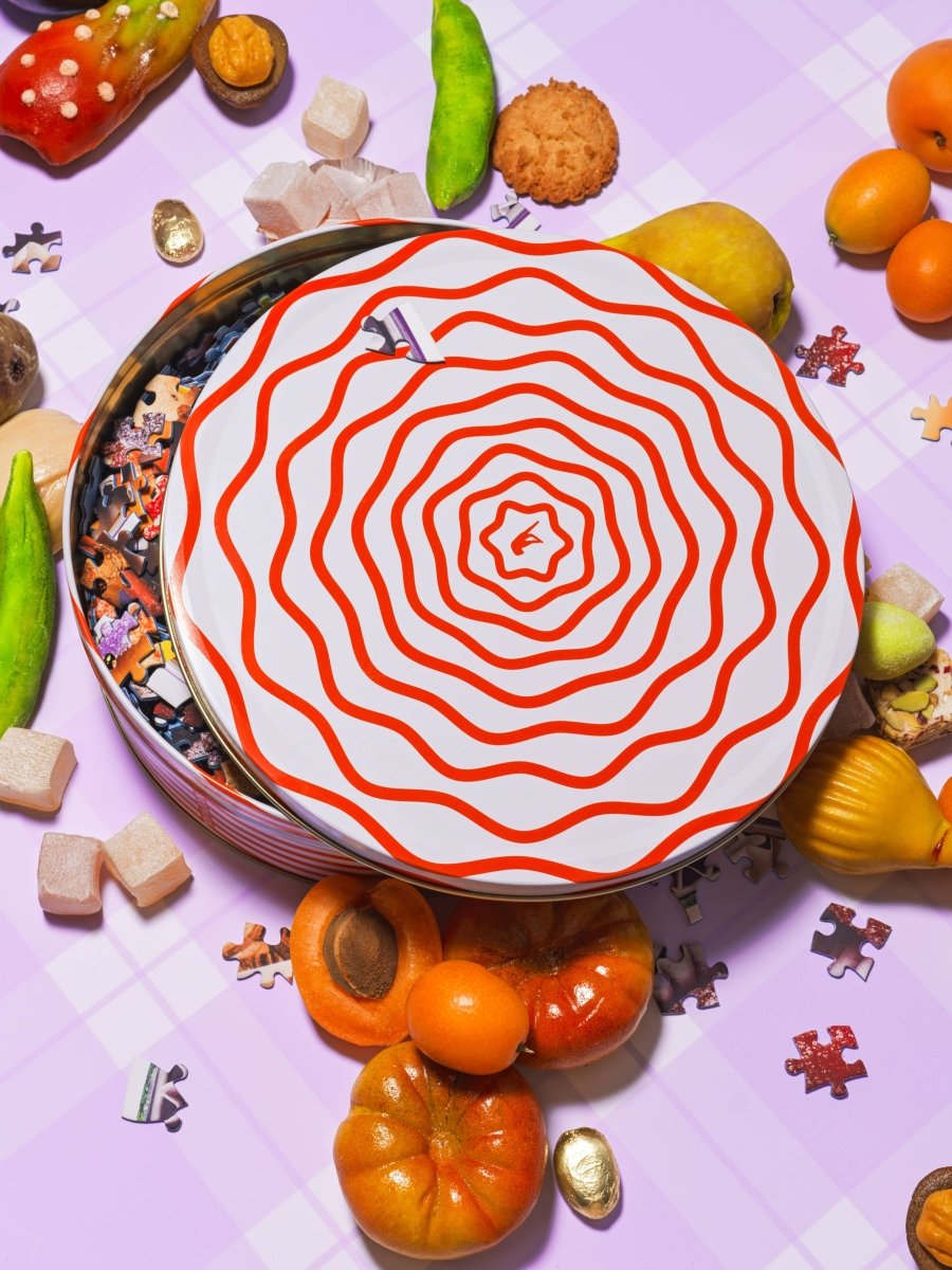 Casse - Tête Boîte à Biscuits Sugarplum Piecework - Ex - voto