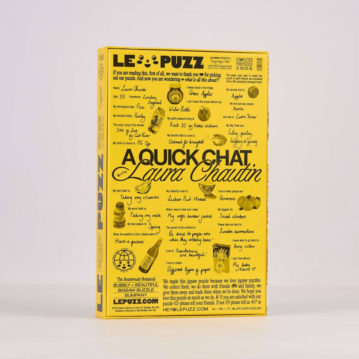 Casse - Tête Everything Nice Le Puzz - Ex - voto